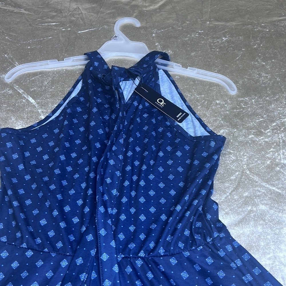 OUGES Women’s Halter Neck Floral Sundress Size M … - image 5